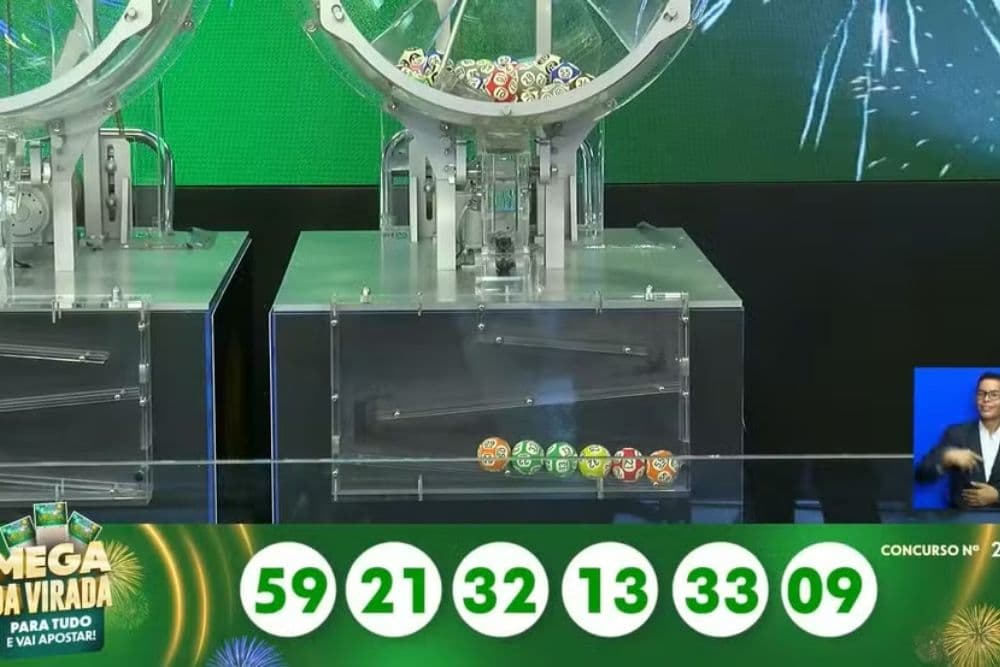 Mega da Virada 2025: seis apostas dividem prêmio de R$ 1,09 bilhão, o maior da história