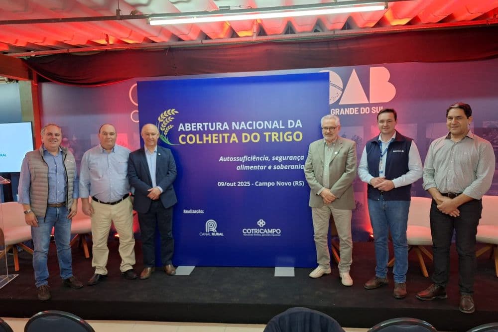 Cotricampo e Canal Rural apresentam iniciativa inédita da Abertura Nacional da Colheita do Trigo