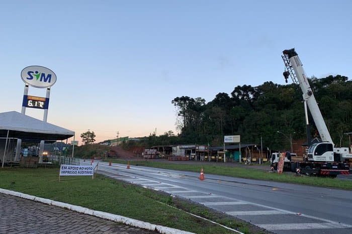 Rodovias do RS registram manifestação de grupos de caminhoneiros nesta quinta-feira
