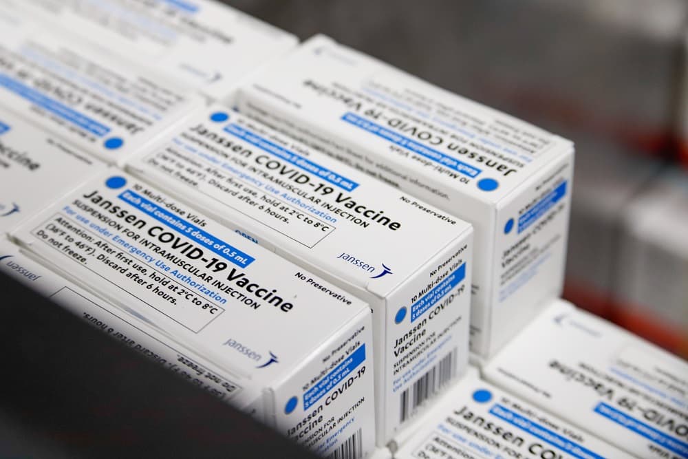 Estado recebe 132,8 mil doses de vacinas Janssen nesta quarta-feira, dia 8