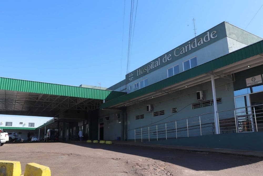 Bombeiros resgatam paciente que tentava fugir do Hospital de Caridade de Três Passos