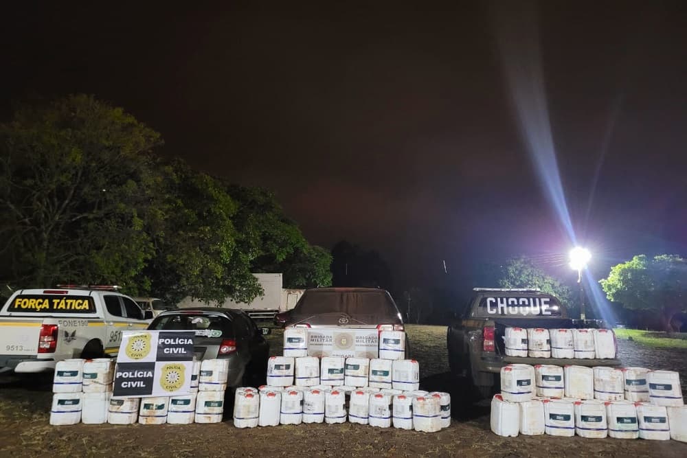 Cinco pessoas são presas na região por envolvimento em crimes na área de fronteira com a Argentina