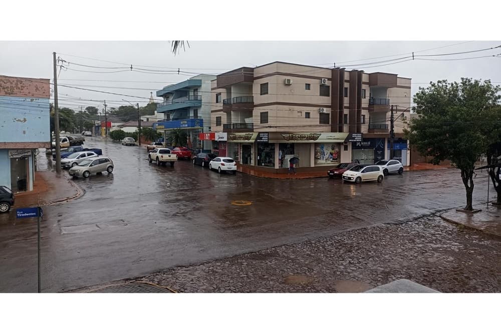 Temporal| Rajadas de vento em Santo Augusto atingiram 89,28 km/h