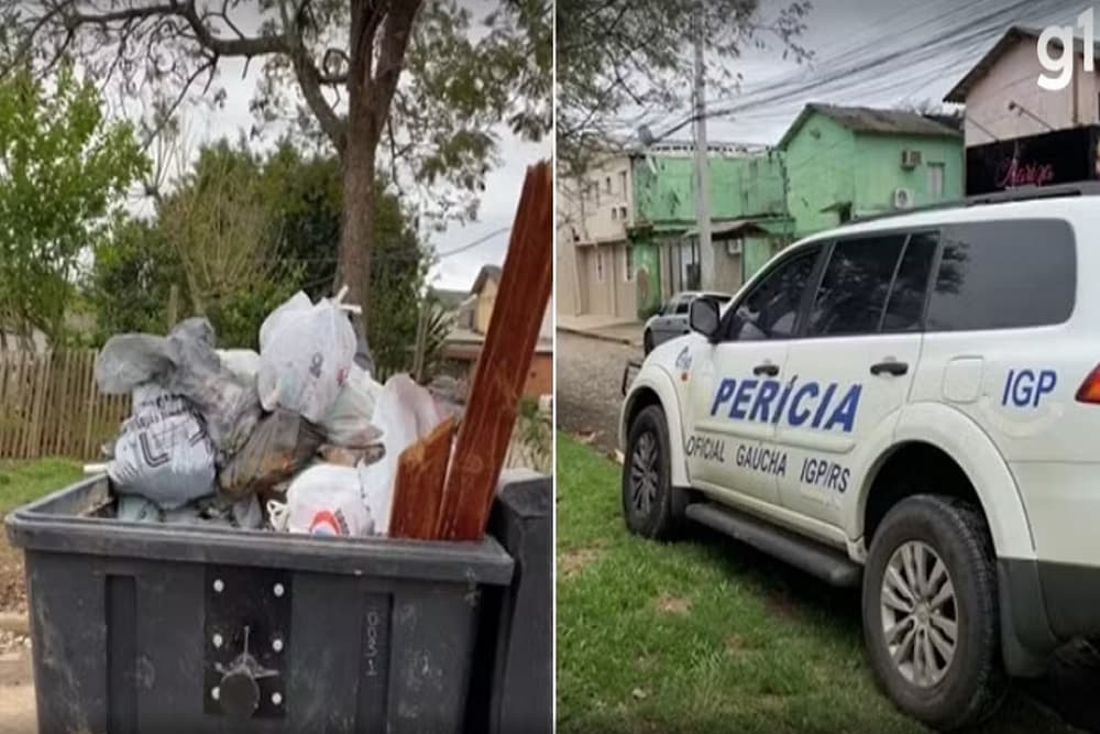 Justiça decreta prisão de mãe de menina encontrada morta dentro de contêiner de lixo em Guaíba