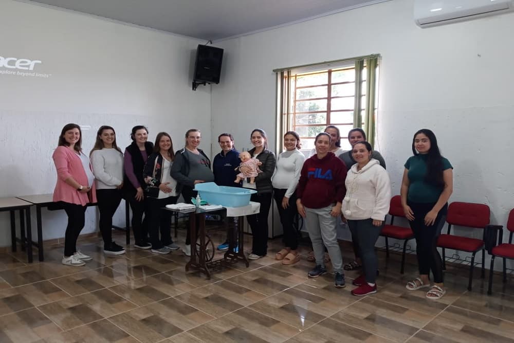 Encerrada mais uma edição do Grupo de Gestantes – Amparo Maternal: Orientando para cuidar, de São Martinho