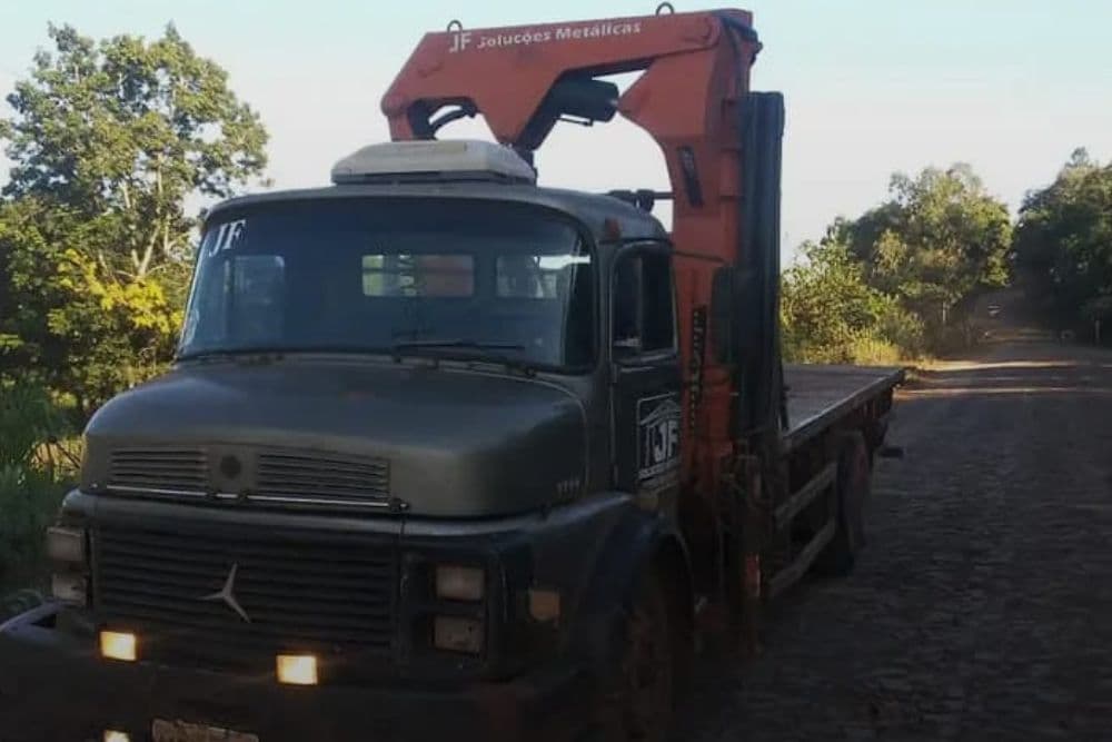 Caminhão é furtado em empresa no Distrito Industrial de Santo Augusto