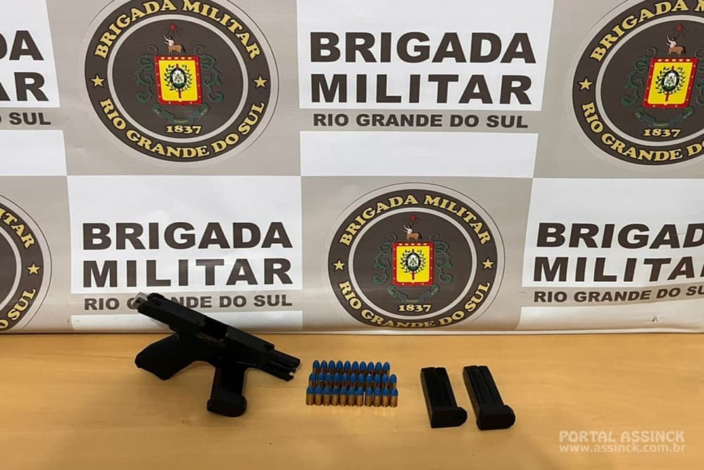 Após troca de tiros, homem é preso pela Brigada Militar em Santa Bárbara do Sul