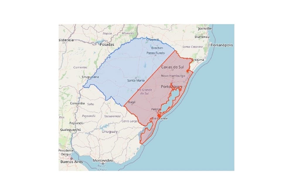 Defesa Civil emite alerta para os efeitos da tempestade subtropical no Estado