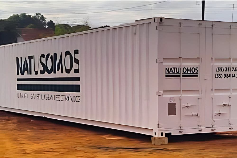 Prefeitura disponibiliza contêiner permanente para descarte de lixo eletrônico em Santo Augusto