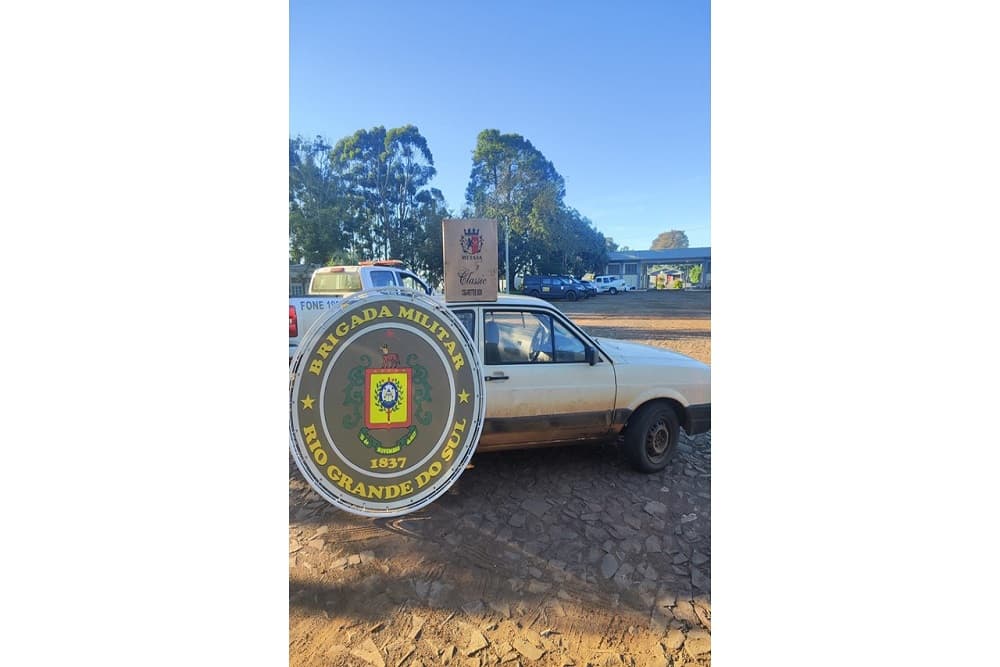Brigada Militar apreende cigarros de origem estrangeira em Humaitá