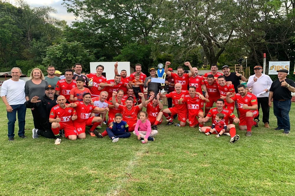 Internacional é bicampeão municipal da categoria Sênior 35