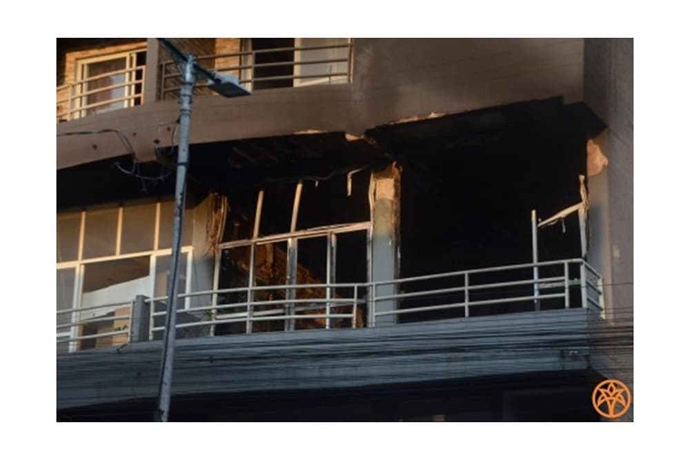 Incêndio atingiu apartamento em Palmeira das Missões