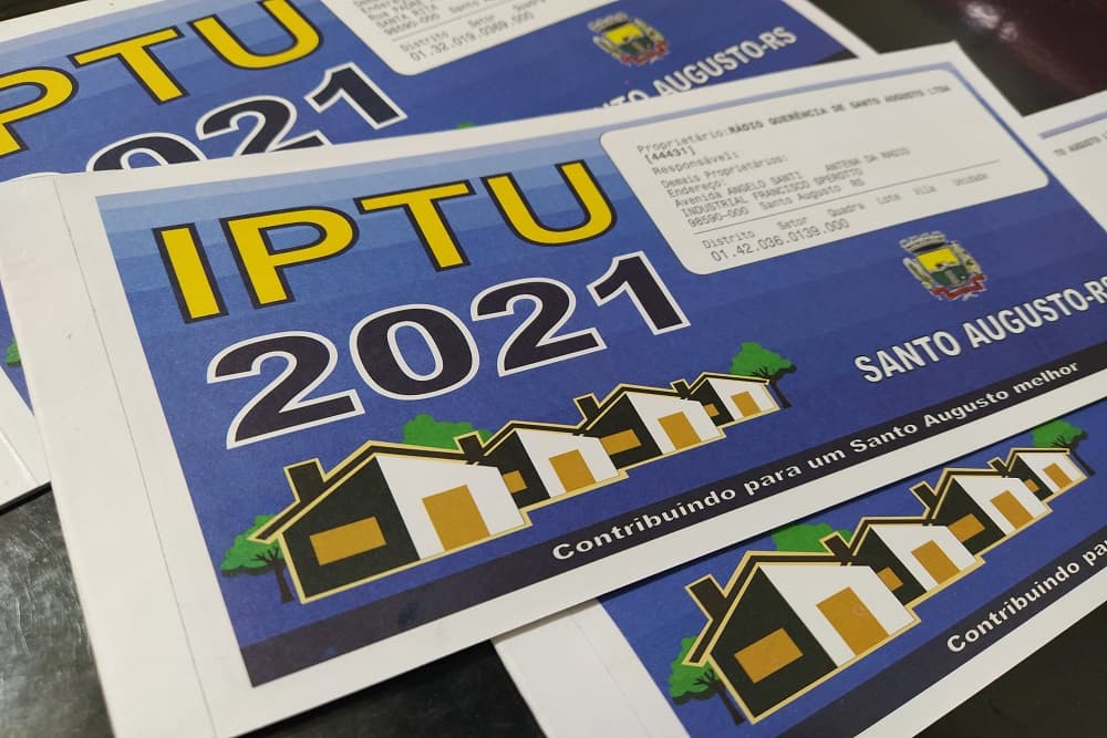 Santo Augusto oferece desconto de 15% no IPTU, veja o calendário