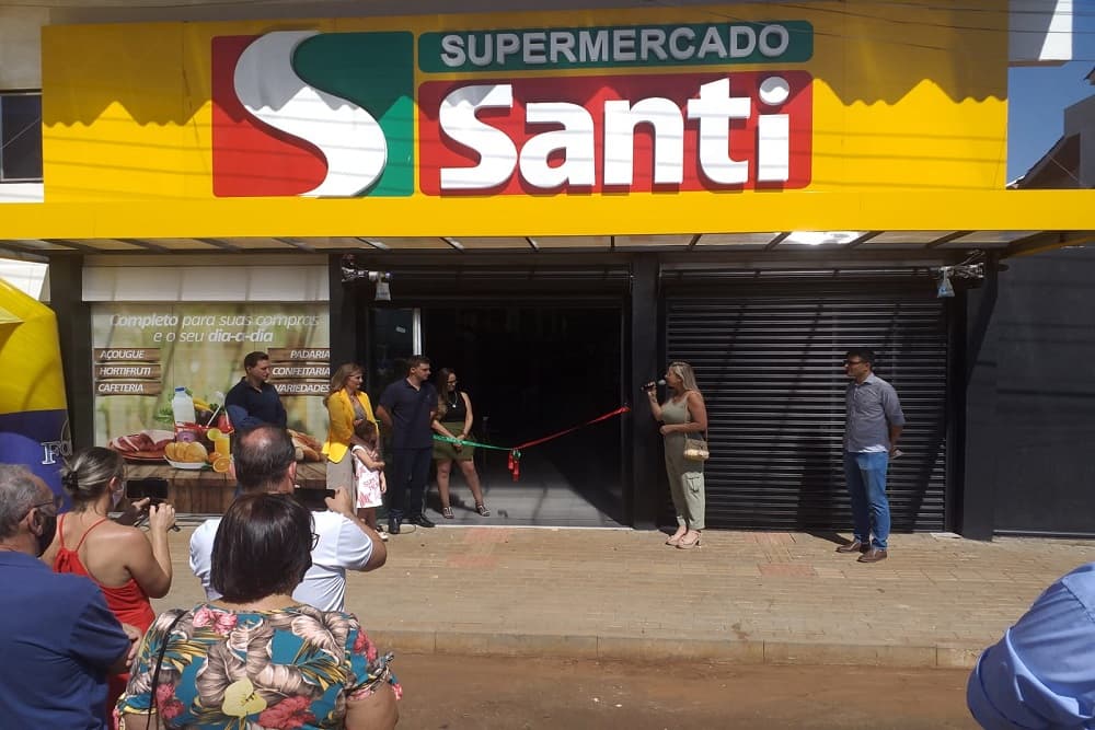 Supermercado Santi inaugura nova loja em Santo Augusto