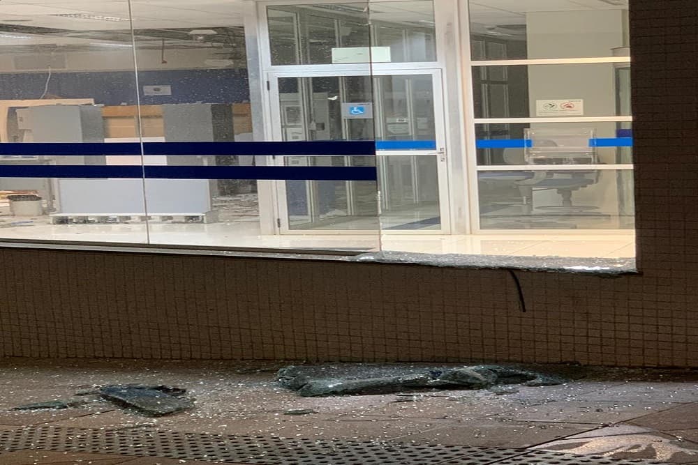 Incidente em agência da Caixa mobiliza Corpo de Bombeiros e Brigada Militar em Palmeira das Missões