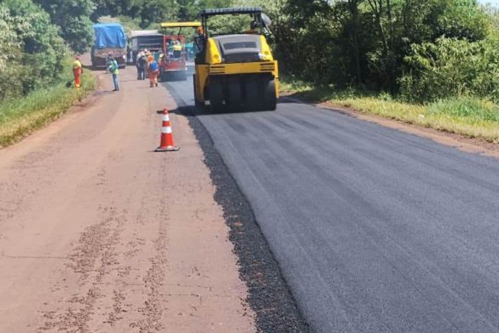 Daer inicia obras de recuperação e recapeamento da ERS-330 entre Miraguaí e Tenente Portela