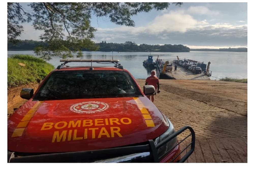 Argentino morre após naufrágio de barco no Rio Uruguai em Porto Xavier, dizem bombeiros