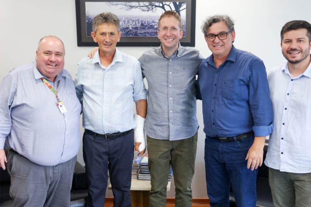 Prefeito e Vice-prefeito de São Martinho garantem recursos e cumprem agenda oficial em Porto Alegre