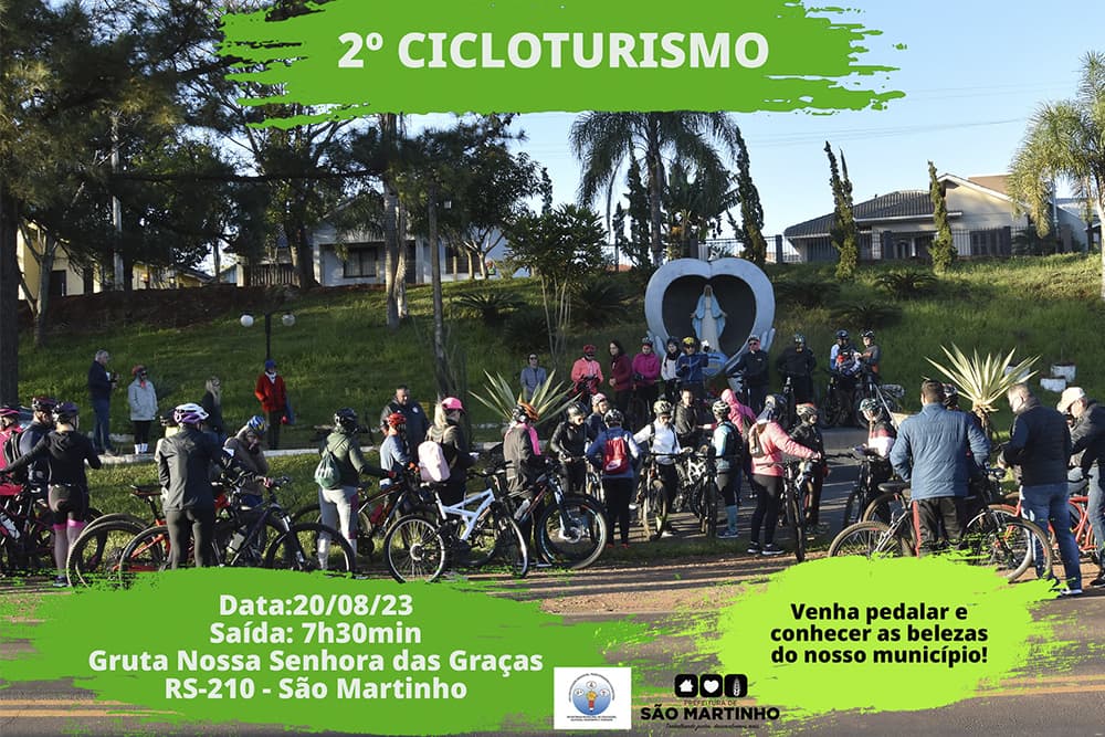 2° Ciclo Turismo será realizado em São Martinho