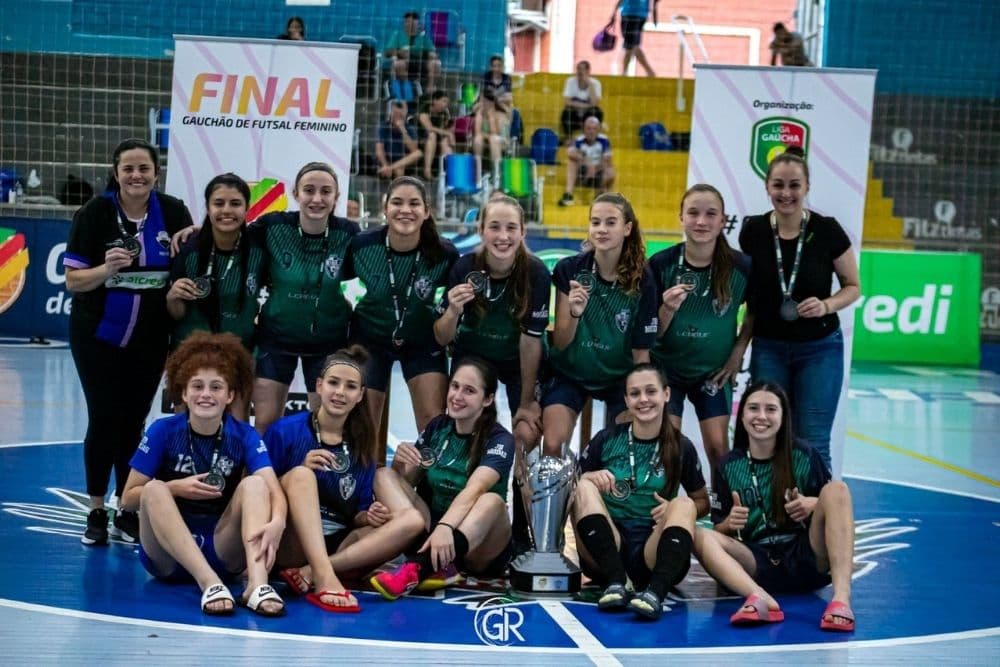 Equipe da Região Celeiro é Vice-Campeã do Gauchão de Futsal Feminino Sub-15