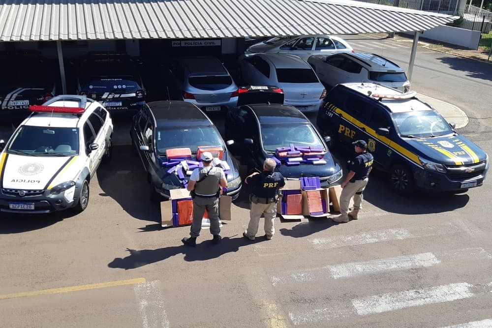 PRF e BM prendem traficantes com carga de maconha em Frederico Westphalen