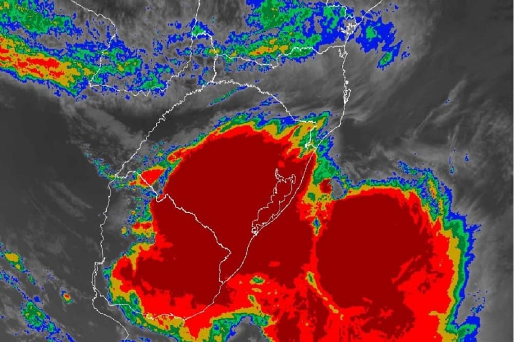 RS tem alerta de tempestades nesta segunda-feira