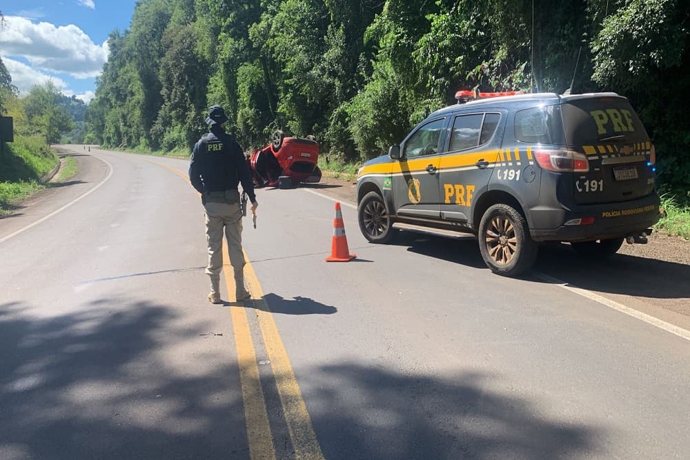 PRF atende acidente com morte em Frederico Westphalen