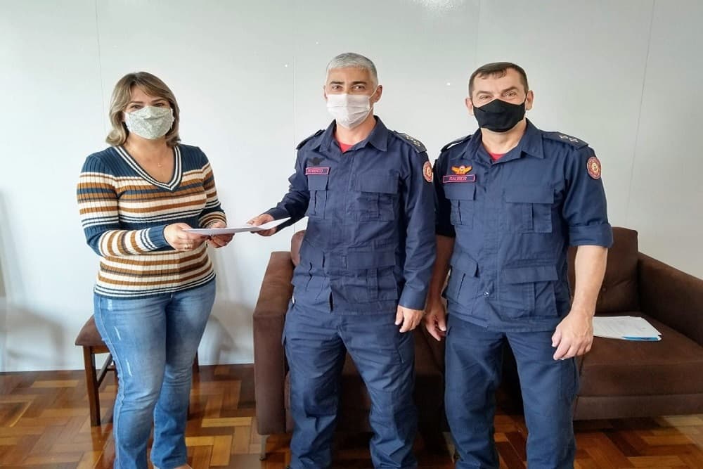Termo de Cooperação entre Batalhão de Bombeiros de Ijuí e Prefeitura de Santo Augusto é assinado