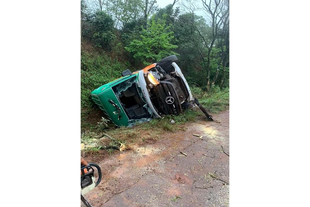 Acidente na E-RS 155 deixa três pessoas feridas