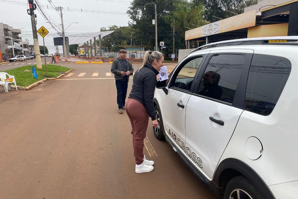 Pedágio da APAE movimenta ruas de Santo Augusto