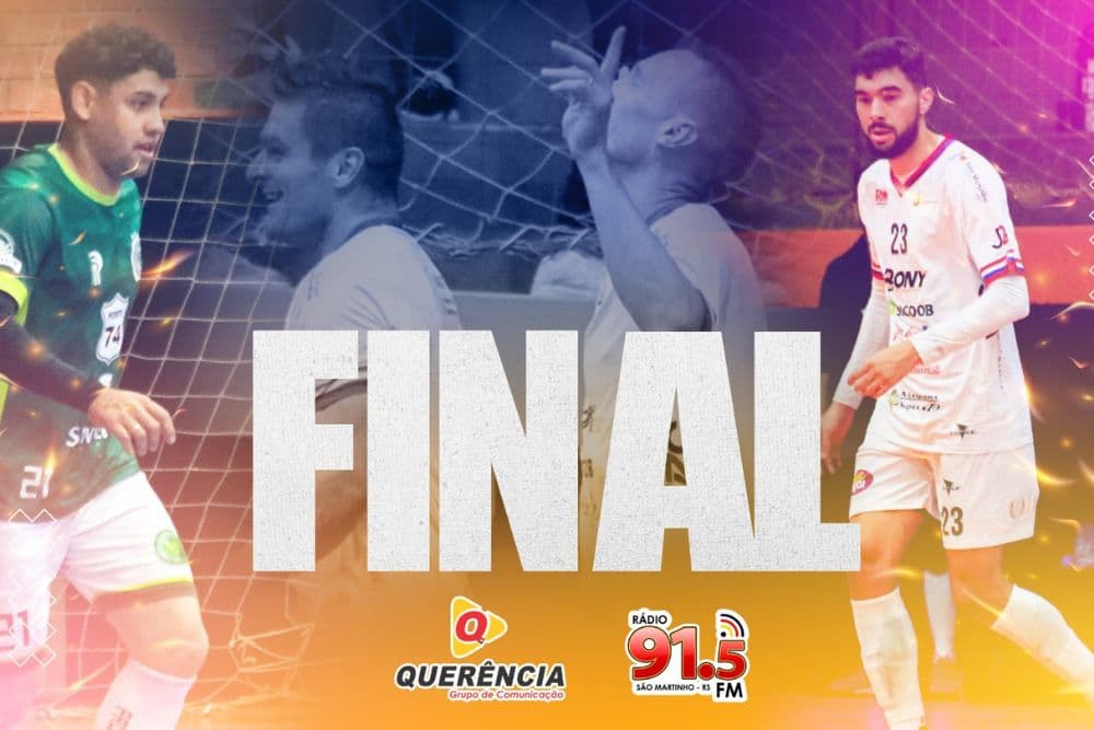 Grupo Querência transmite final do Campeonato de Futsal de São Martinho nesta sexta-feira
