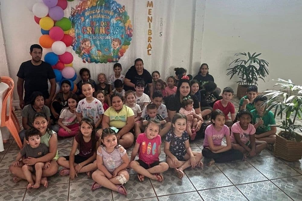 Igreja O Brasil para Cristo realiza tarde especial em homenagem ao Dia das Crianças em Santo Augusto