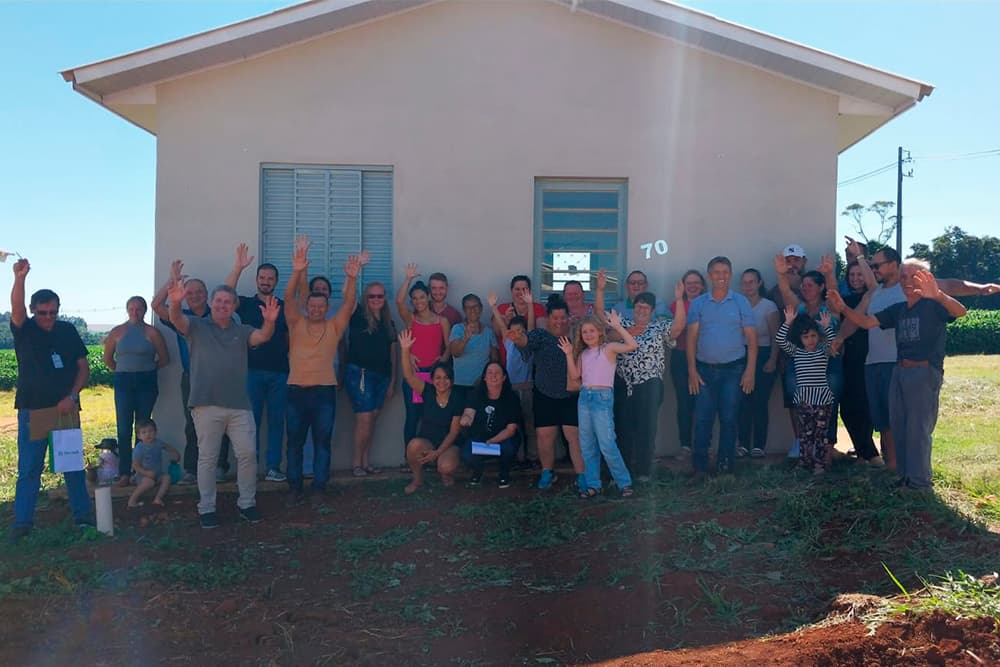 Administração Municipal de São Martinho realiza a segunda e última entrega de moradias do projeto habitacional