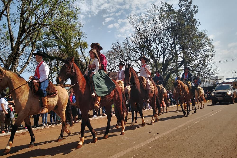 Desfile Farroupilha em Santo Augusto foi remarcado para domingo, 22 de setembro