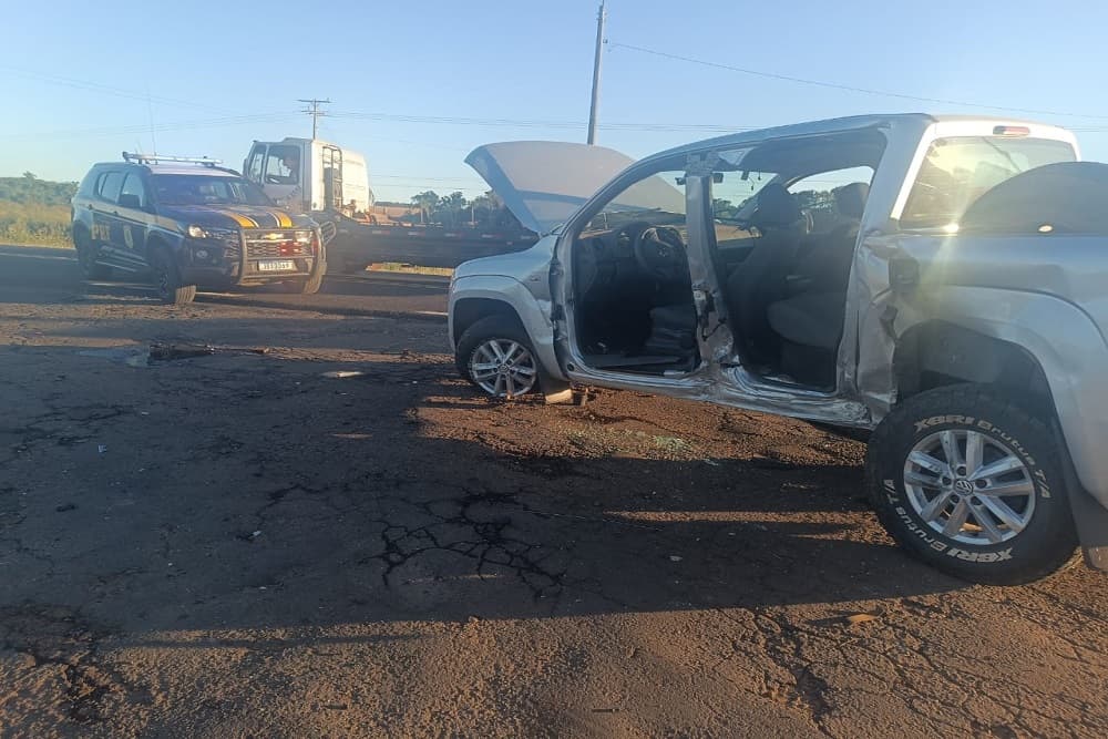 PRF atende acidente com óbito em Caibaté