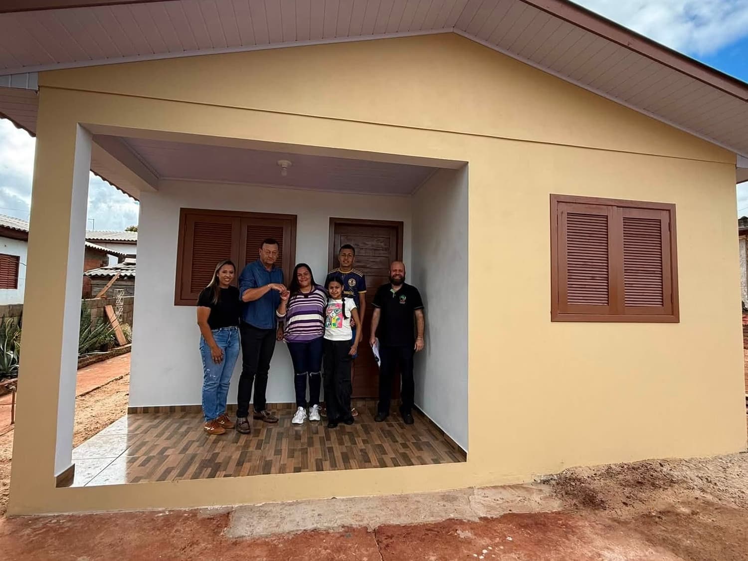 Sede Nova conclui ações do Programa de Habitação e beneficia 35 famílias