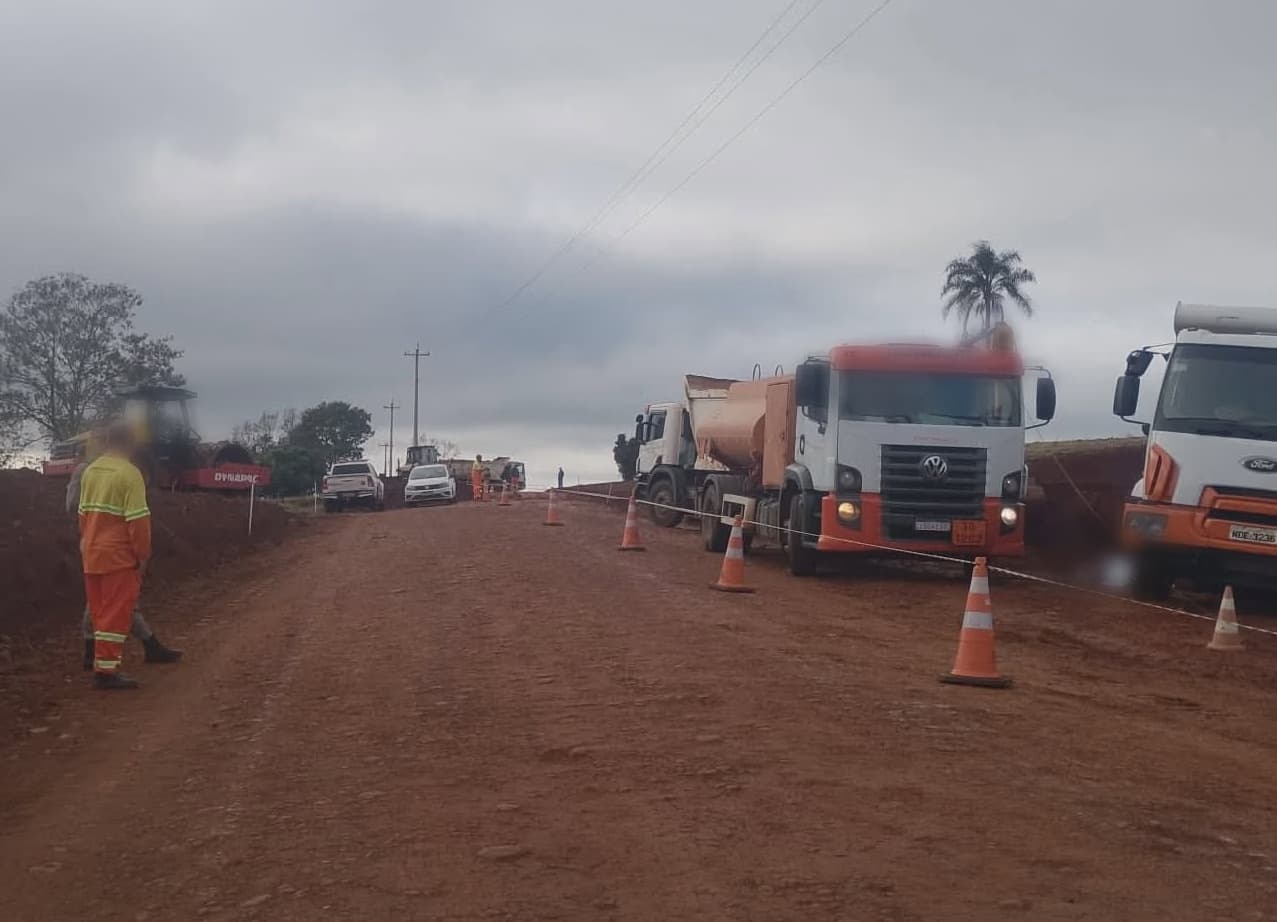 Polícia investiga morte de trabalhador durante obra de pavimentação em São Pedro das Missões