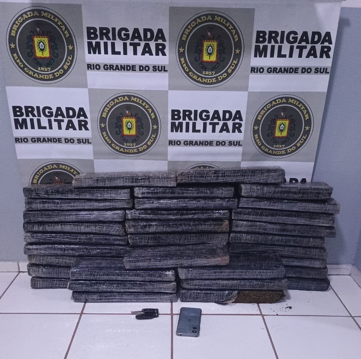 Polícia investiga destino de droga apreendida em Santo Augusto: “Ao que tudo indica, não seria para o município”