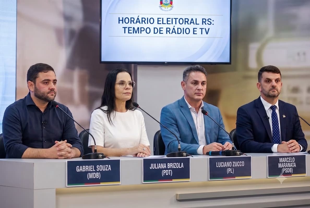 Tempo de TV e Rádio no RS: Luciano Zucco Deve Concentrar Quase Metade da Propaganda Eleitoral