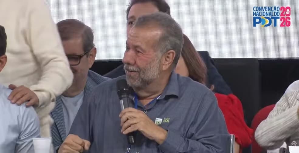 PDT Formaliza Apoio à Reeleição de Lula em Convenção Nacional