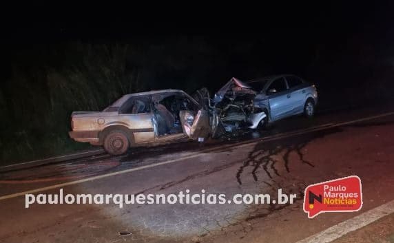 Grave colisão frontal na RS-342 deixa jovem de 17 anos morta e três feridos em Três de Maio
