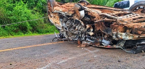 Jovem de 20 anos morre e seis ficam gravemente feridos em colisão na ERS-514, em Ijuí