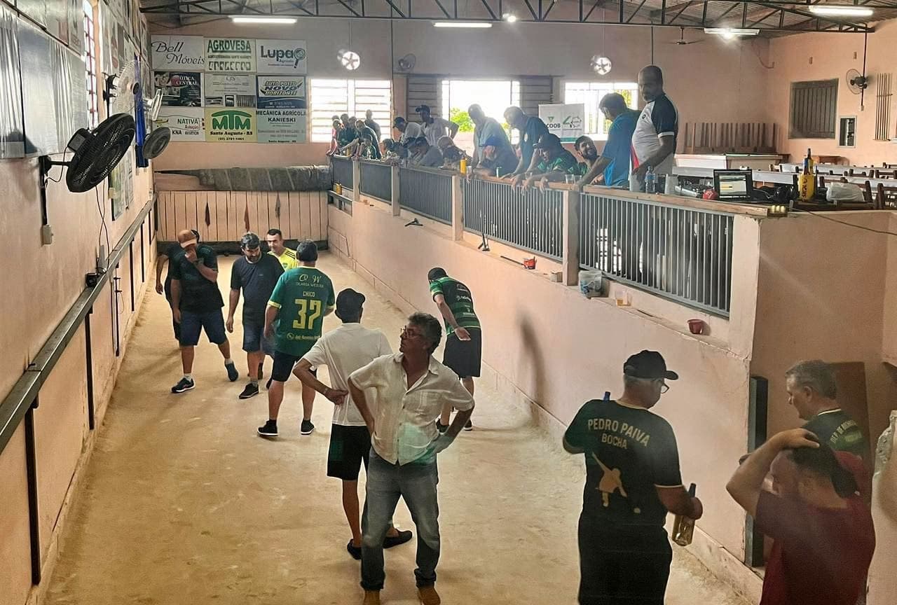 Pedro Paiva recebe os jogos de volta das quartas de final da 4ª Copa Querência/Sicoob de Bocha