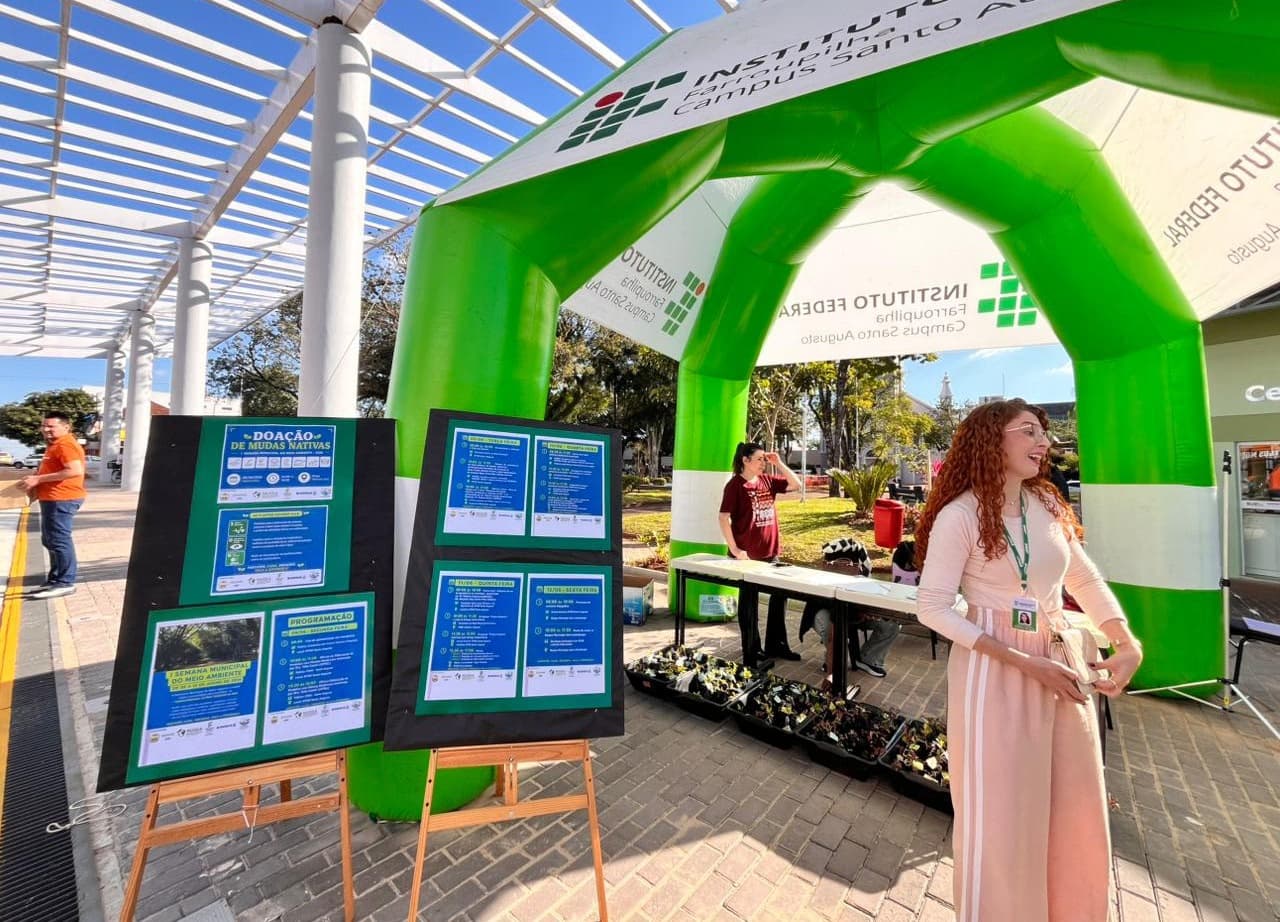 Comunidade de Santo Augusto celebra a I Semana Municipal do Meio Ambiente com doação de mudas